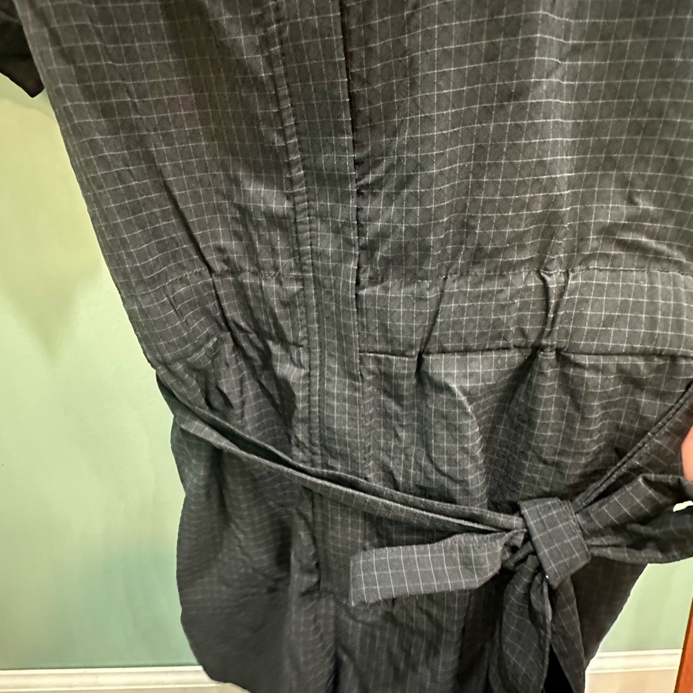 Fabletics Black Grid Pattern Romper - image 6